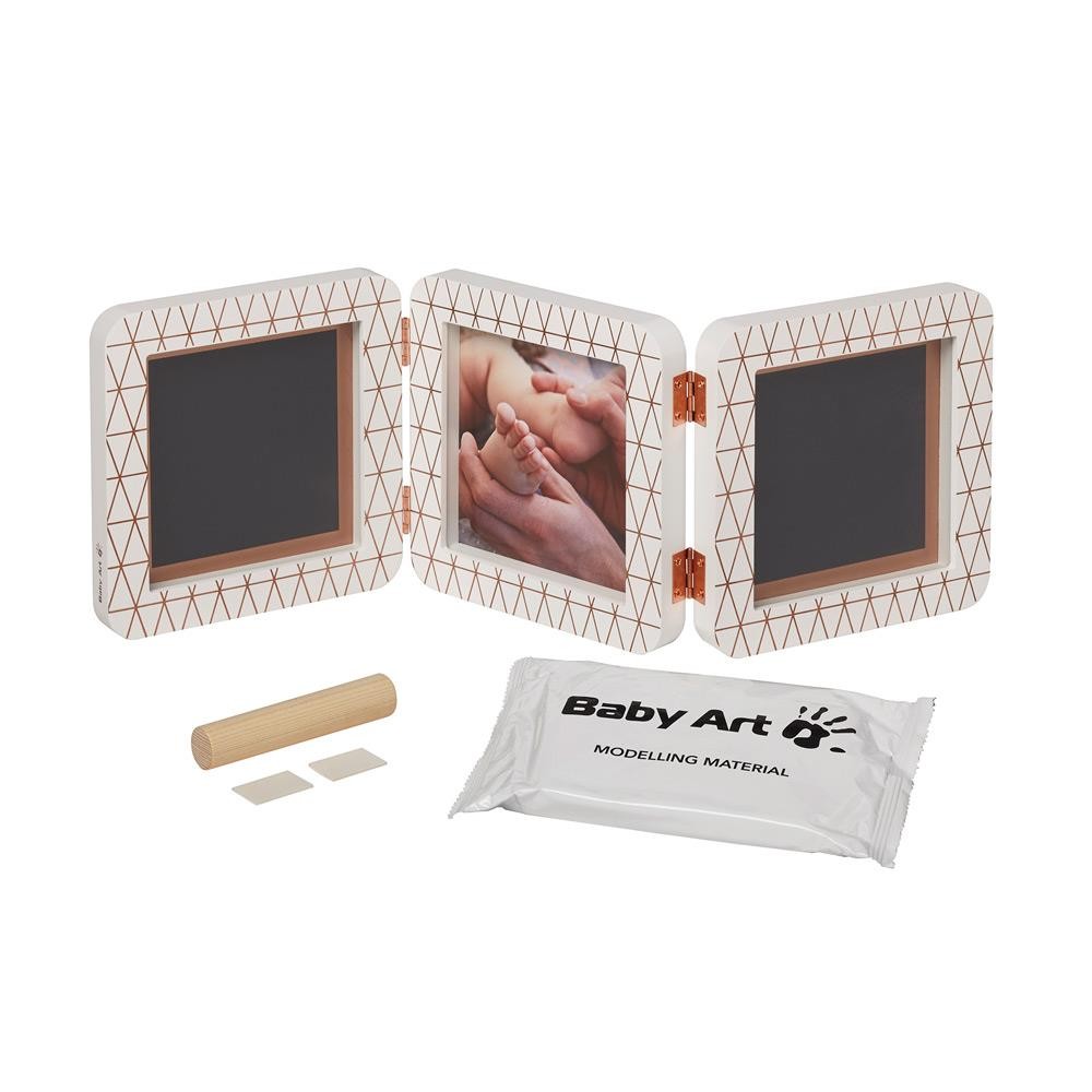 BabyArt My Baby Touch for Hand-/Footprint 3-Part Limited Copper Edition