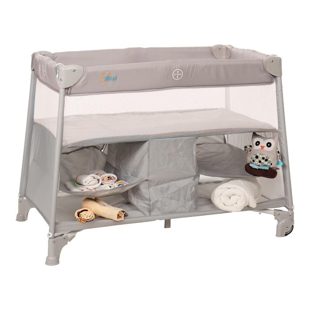 Fillikid Baby Bed Store Grey