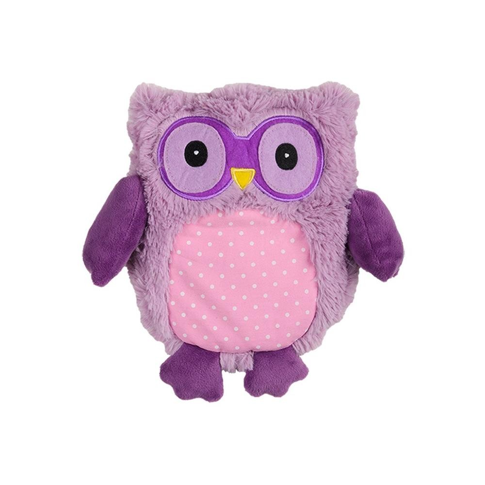 Greenlife Value Warmies POP! heatable stuffed toy with lavender-beads-filling Owl lila
