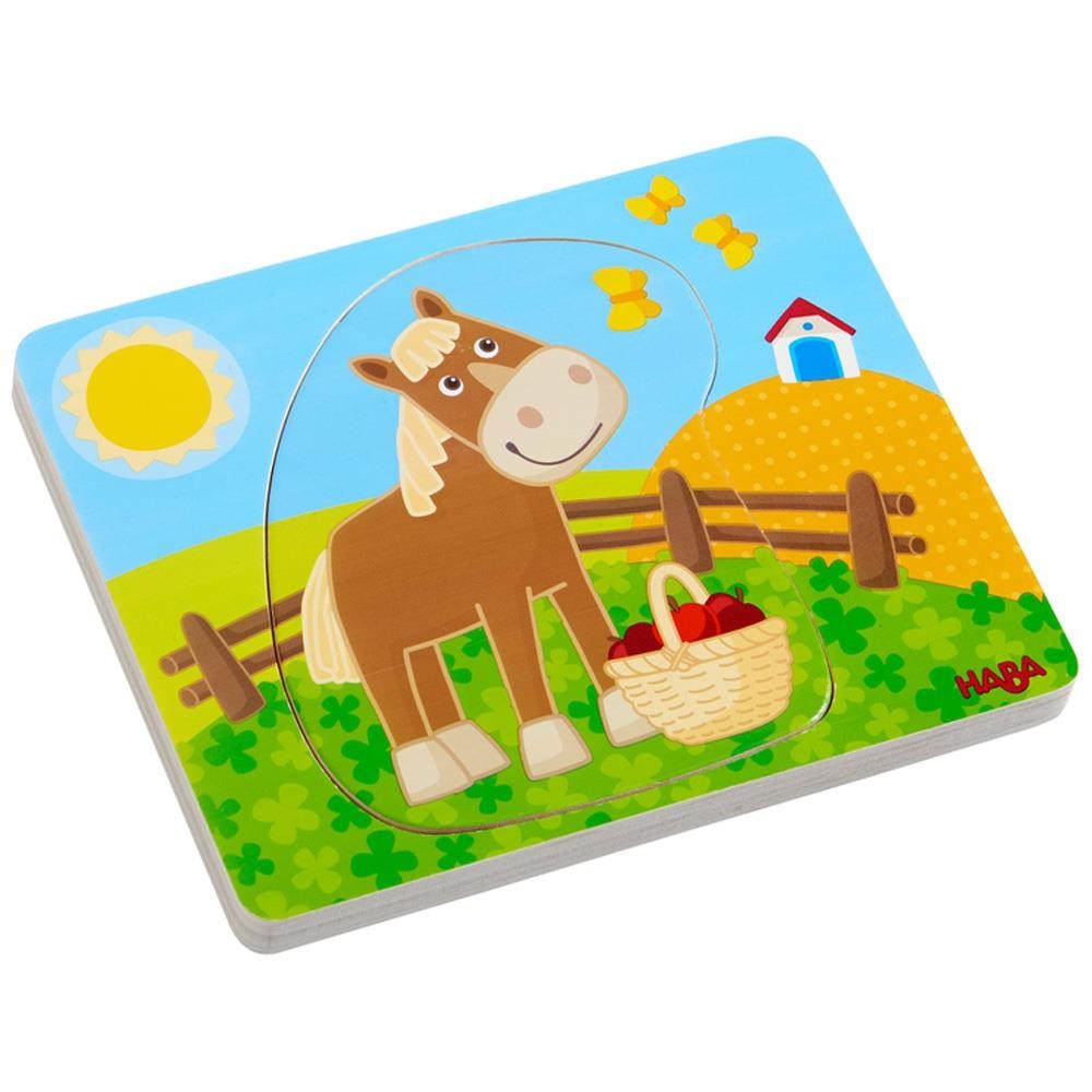 Haba wooden puzzle Funny country life 