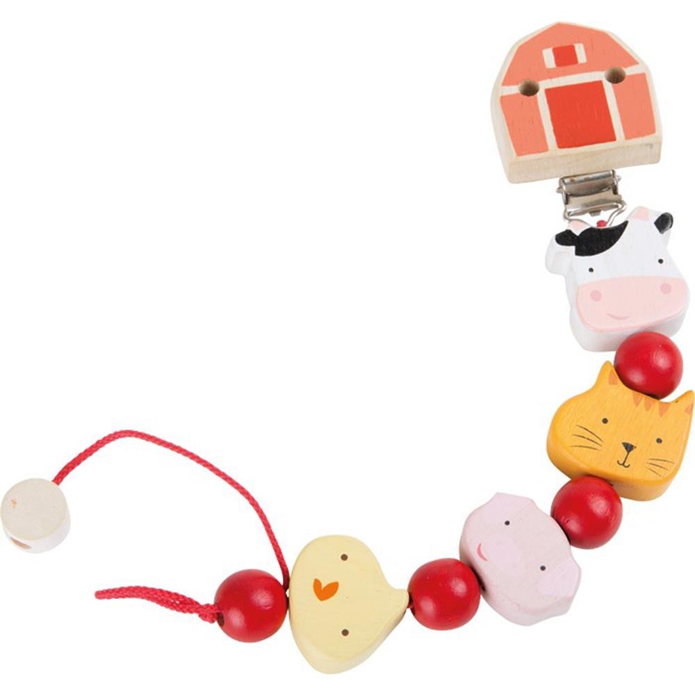 Legler Baby Soother Chain Farm