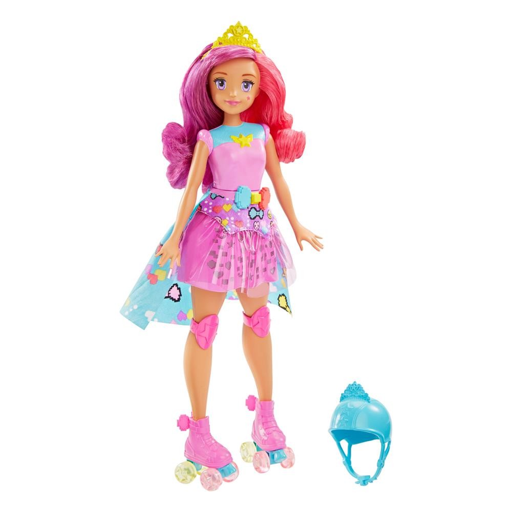 Mattel Barbie Video Game Hero Match Game Princess Bella Doll DTW00