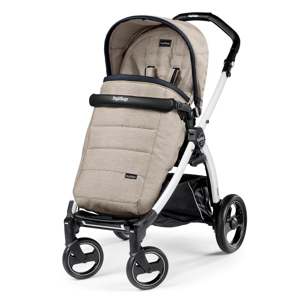 Peg Perego Book S Completo 2017 Luxe Beige Frame S White