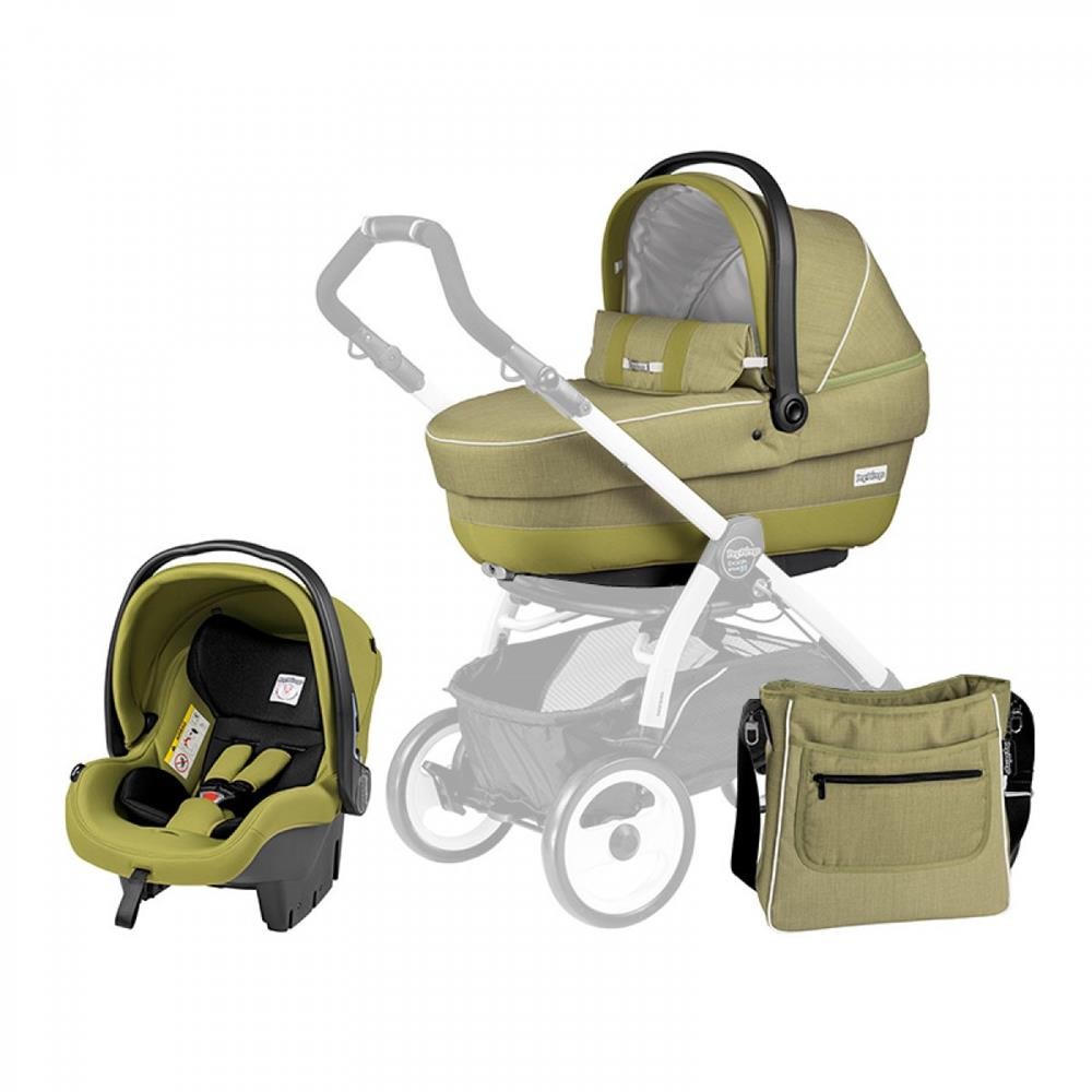 Peg Perego SET XL incl. Carrycot Navetta XL Infant Car seat Diaper Bag