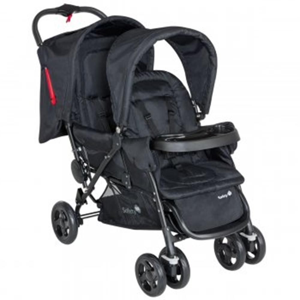 Safety 1st DUODEAL All Inclusive Siblings Stoller Full Black