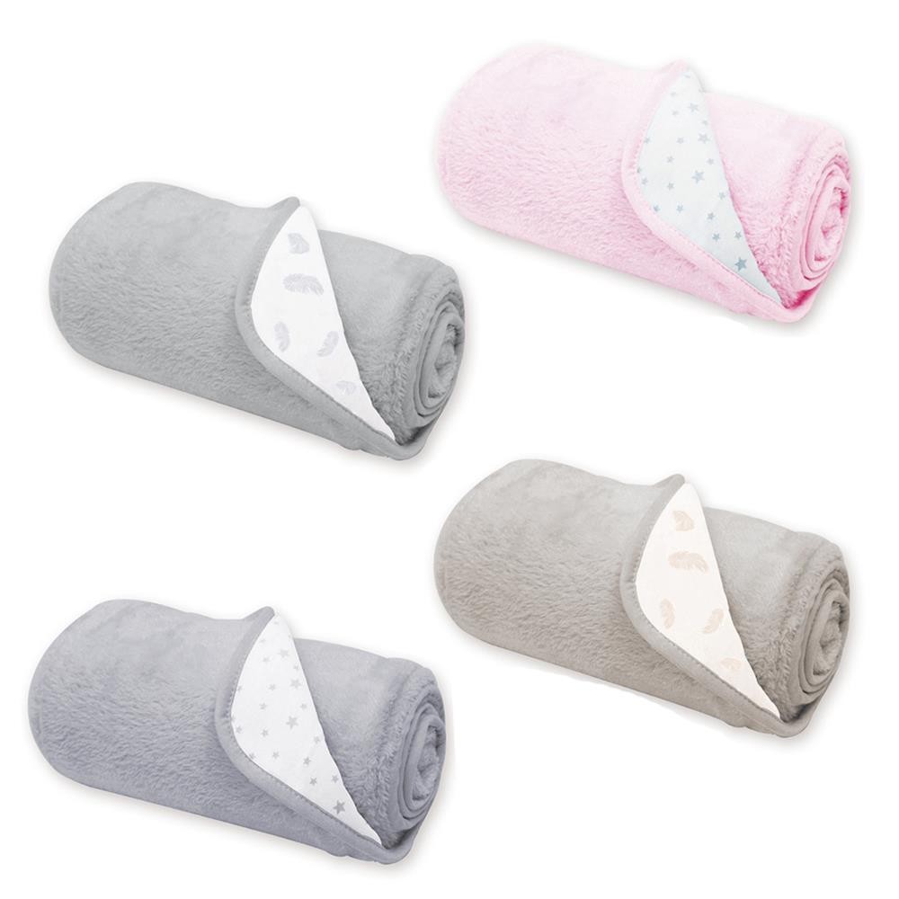 bemini Reversible Blanket with Cotton Softy 75 x 100 cm