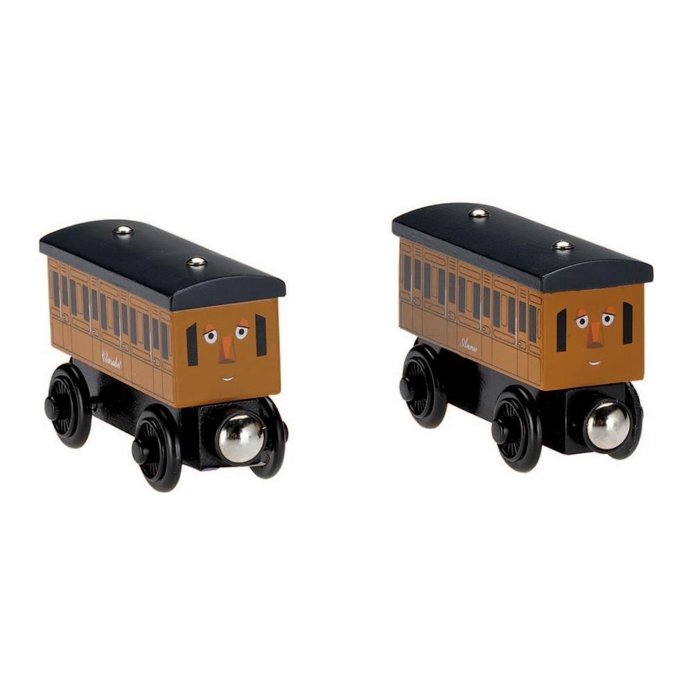 Fisher-Price Thomas und seine Freunde - Lokomotive Annie und Clarabel aus Holz