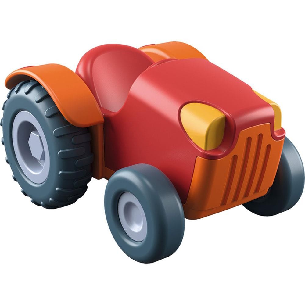 Haba Spielzeug Little Friends Traktor mit Anhnger