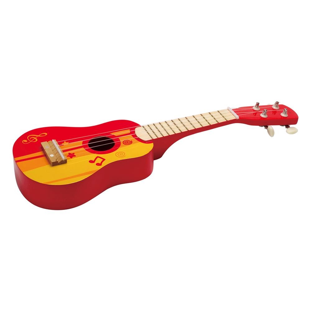 Hape Ukulele Gitarre, rot