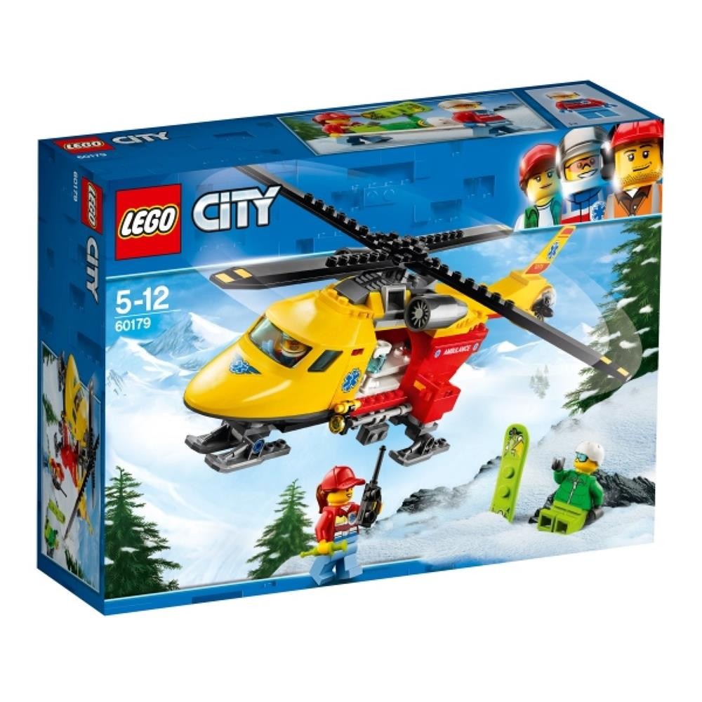 Lego City Spielzeug Rettungshubschrauber 60179