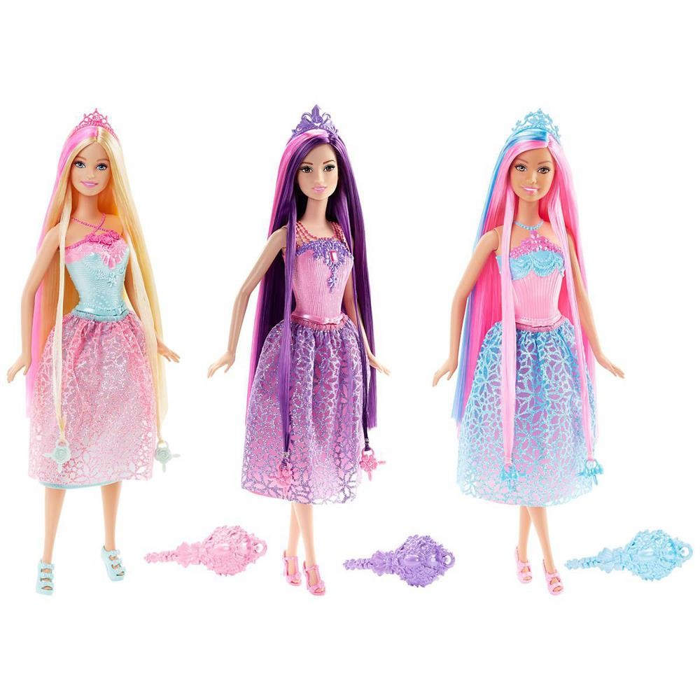 Mattel Barbie 4 Knigreiche Zauberhaar Prinzessinnen