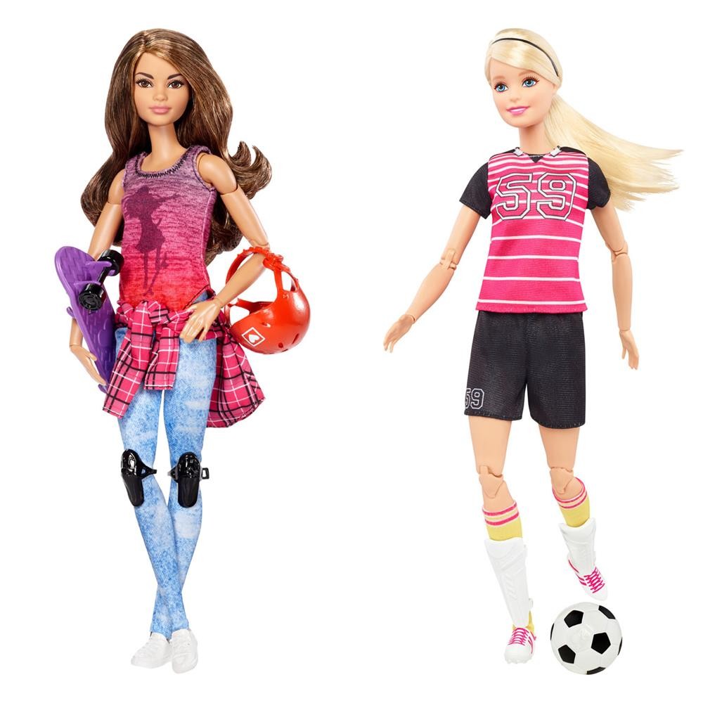 Mattel Barbie Made to Move Sportlerin DVF68