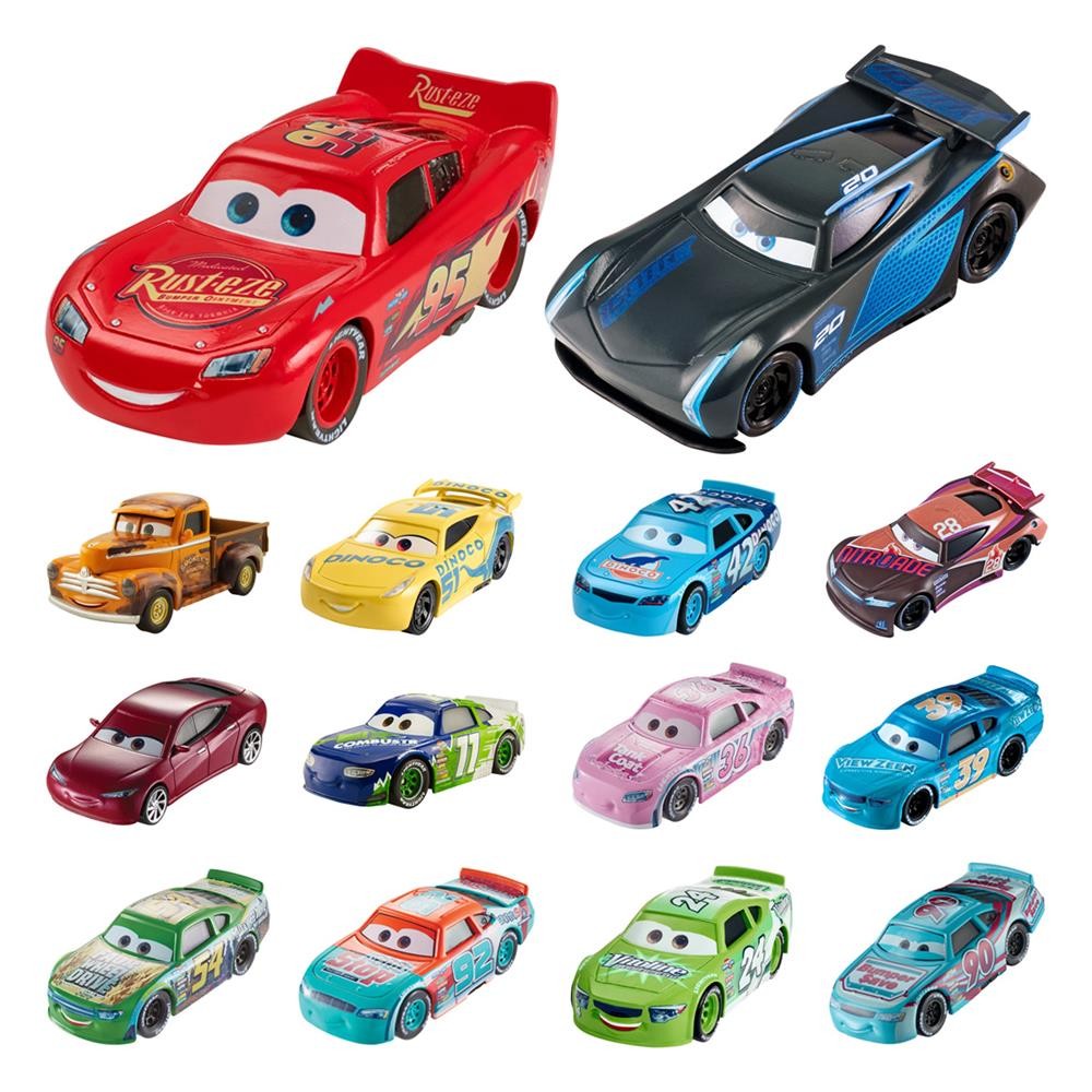Mattel Disney Cars 3 Die-Cast Fahrzeuge DXV29