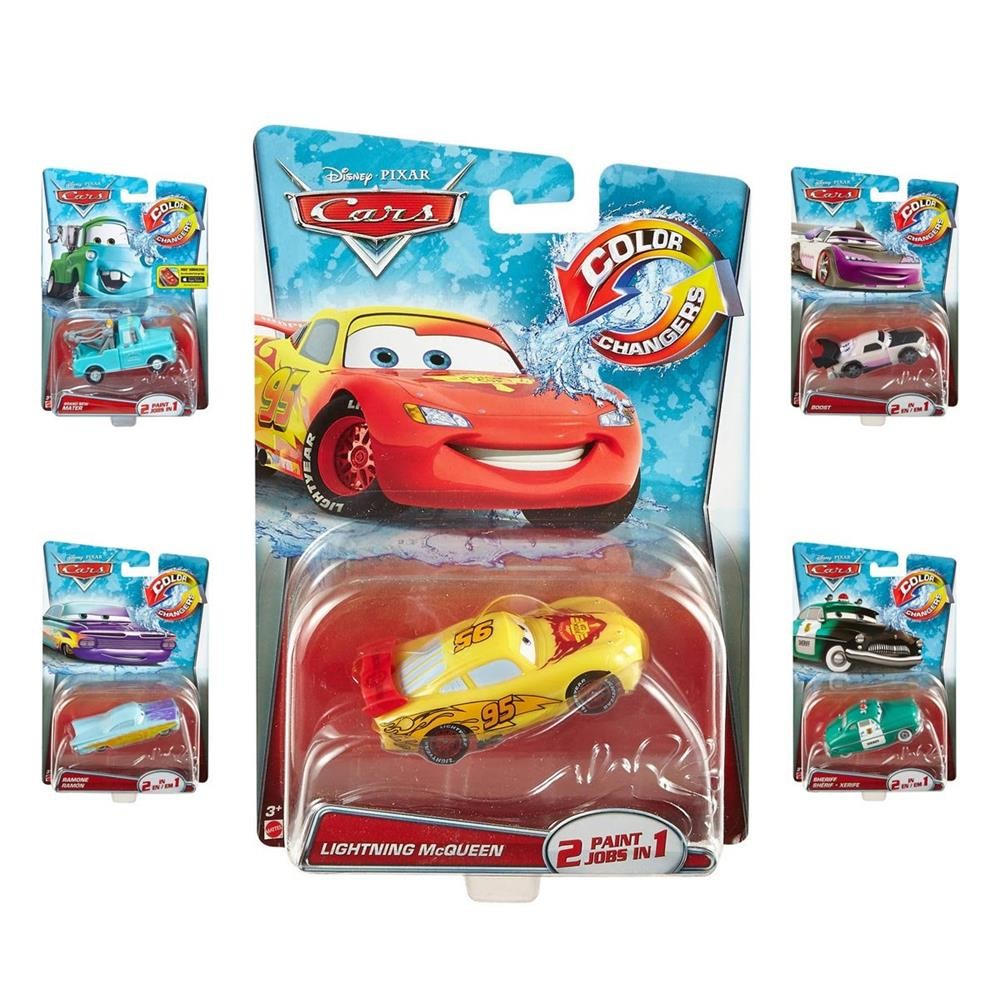 Mattel Disney Pixar Cars Farbwechsel Fahrzeuge Motiv whlbar