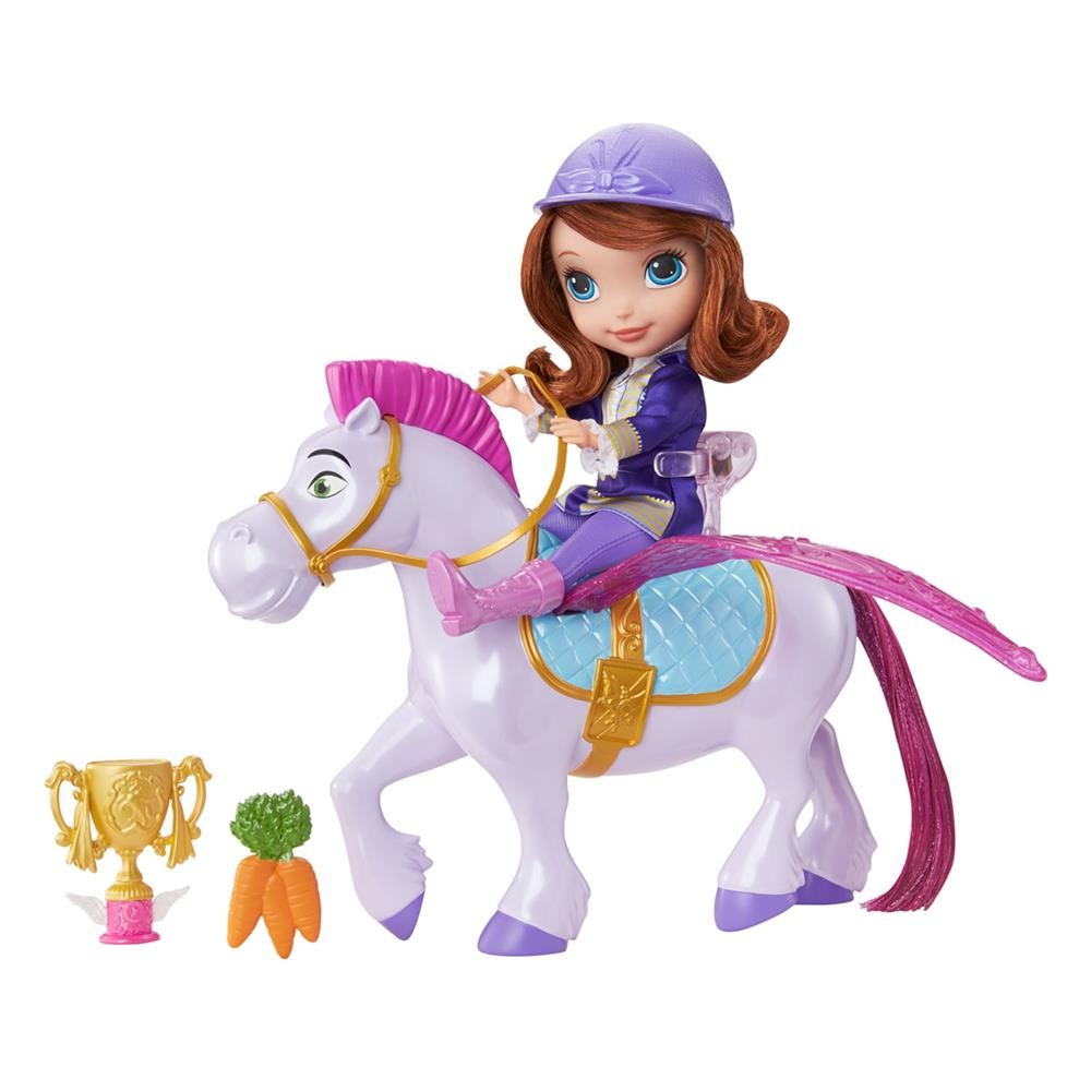 Mattel Disney Princess - Fliegende Prinzessin Sofia und Minimus Puppe CKH35