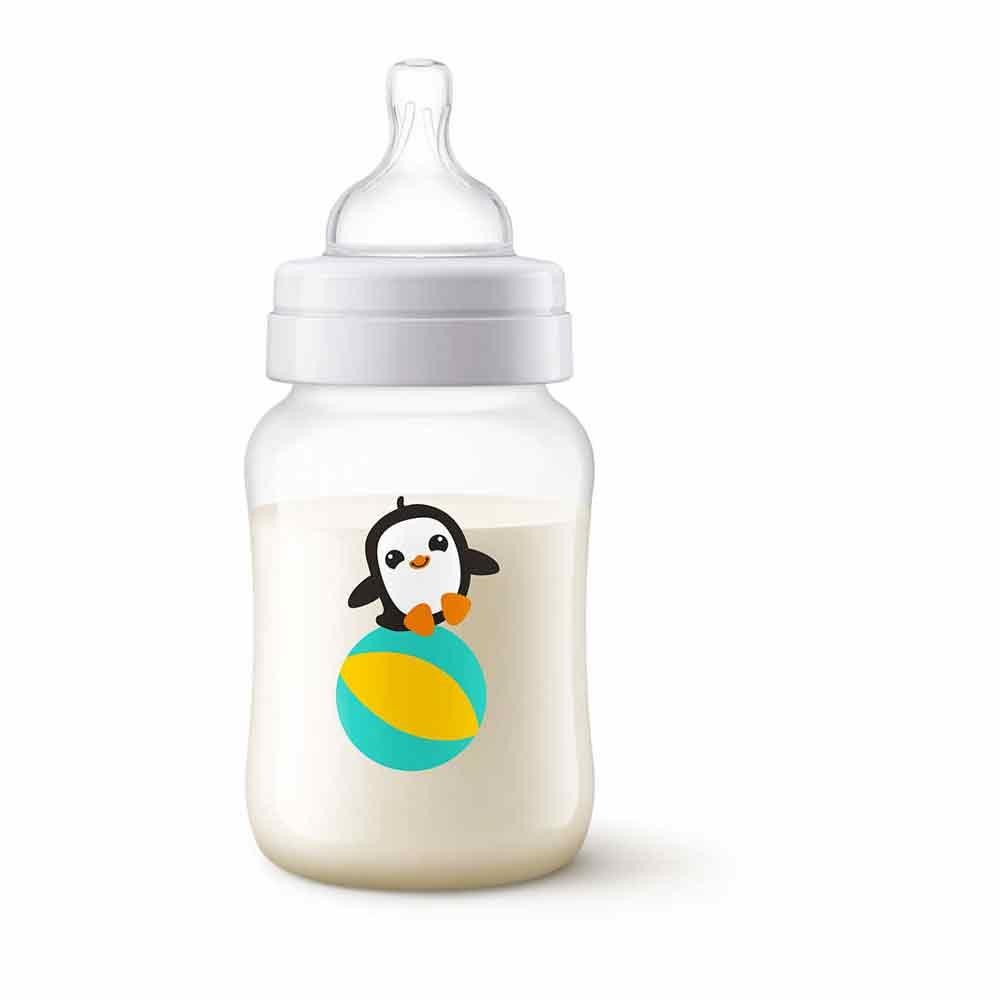 Philips Avent Anti Colic Babyflasche 260ml Pinguin