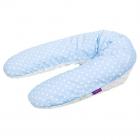 Trumeland Breastfeeding pillow 190cm D9 - wei/blau