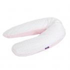 Trumeland Breastfeeding pillow 190cm D9 - wei/rosa