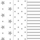 Odenwlder Windeln Stars stripes 3er Pack Light Silver